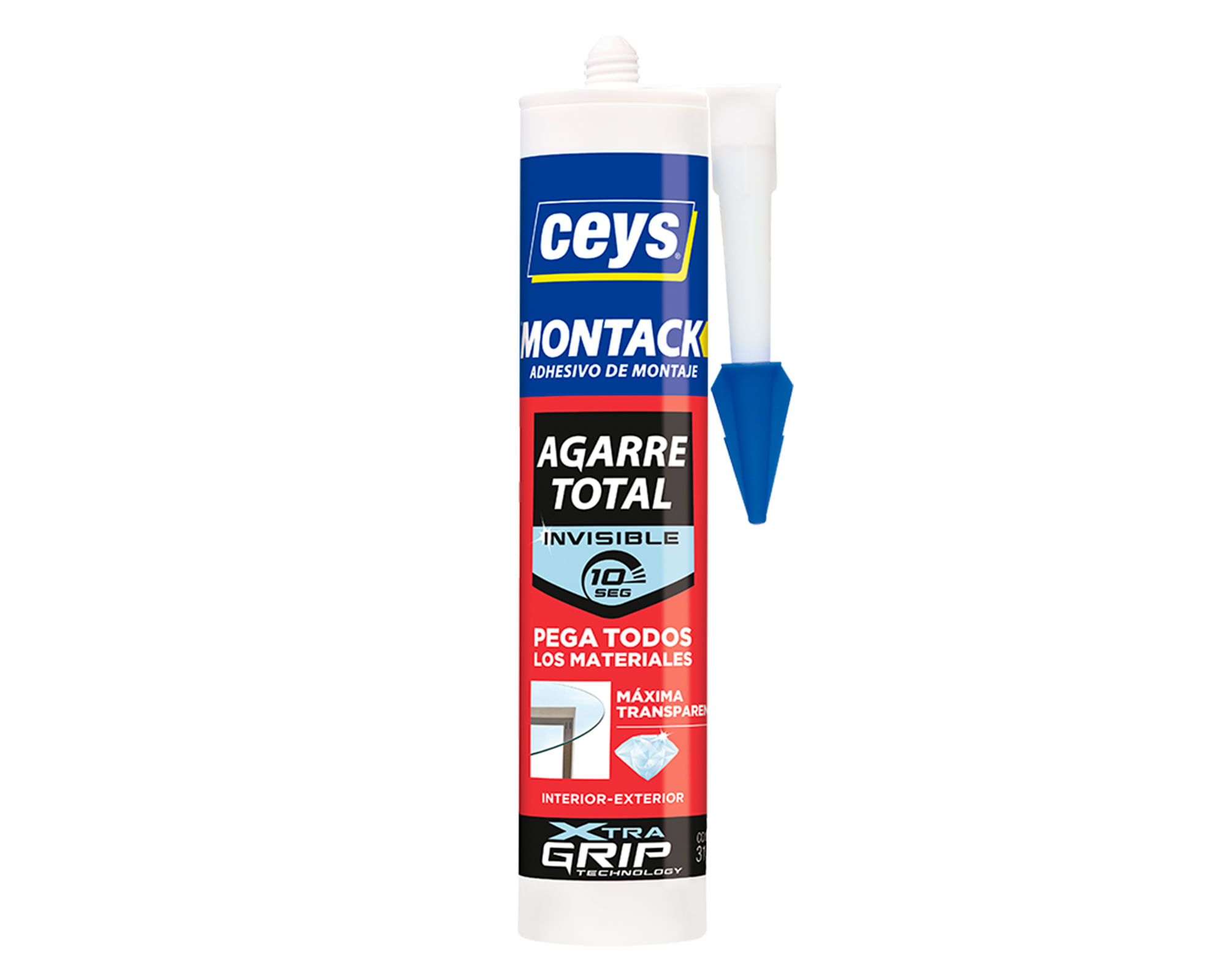 Adhesivo de montaje Montack transparente 315 g