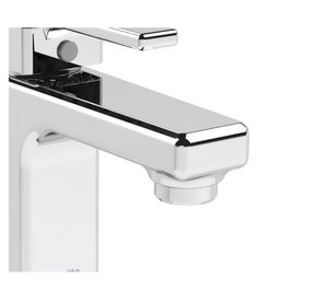 Monomando lavamanos Imperia gris cromo