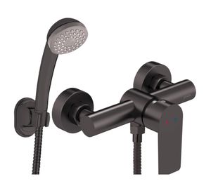 Monomando de ducha Bruna grafito austral