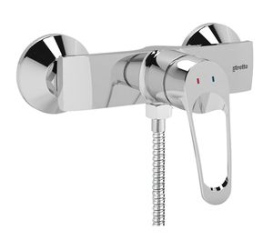 Monomando de ducha Belegra gris cromo