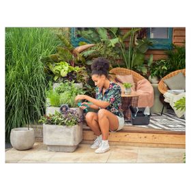 Tijera de Balcón pequeña Gardena acero plástico