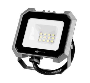 Proyector LED 10 W luz cálida gris