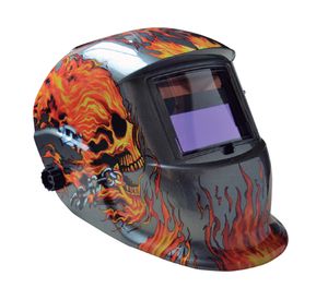 Máscara de soldar fotosensible Fire face