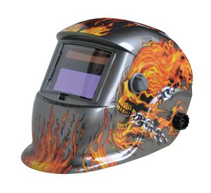 Máscara de soldar fotosensible Fire face