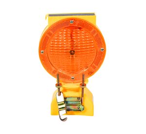 Lámpara solar para conos y tambores amarillo