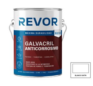 Pintura de techo Galvacril anticorrosivo blanco 1 gl