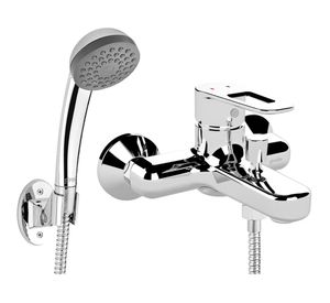 Monomando de tina ducha Verona gris cromo