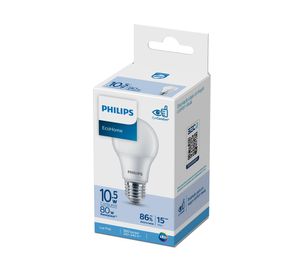 Ampolleta led 10.5 W E27 luz fría EcoHome