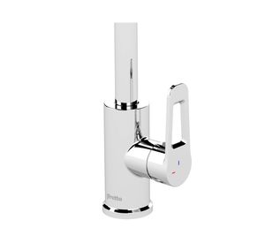 Monomando lavaplatos Verona gris cromo