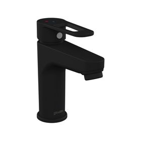 Monomando lavamanos Verona negro mate