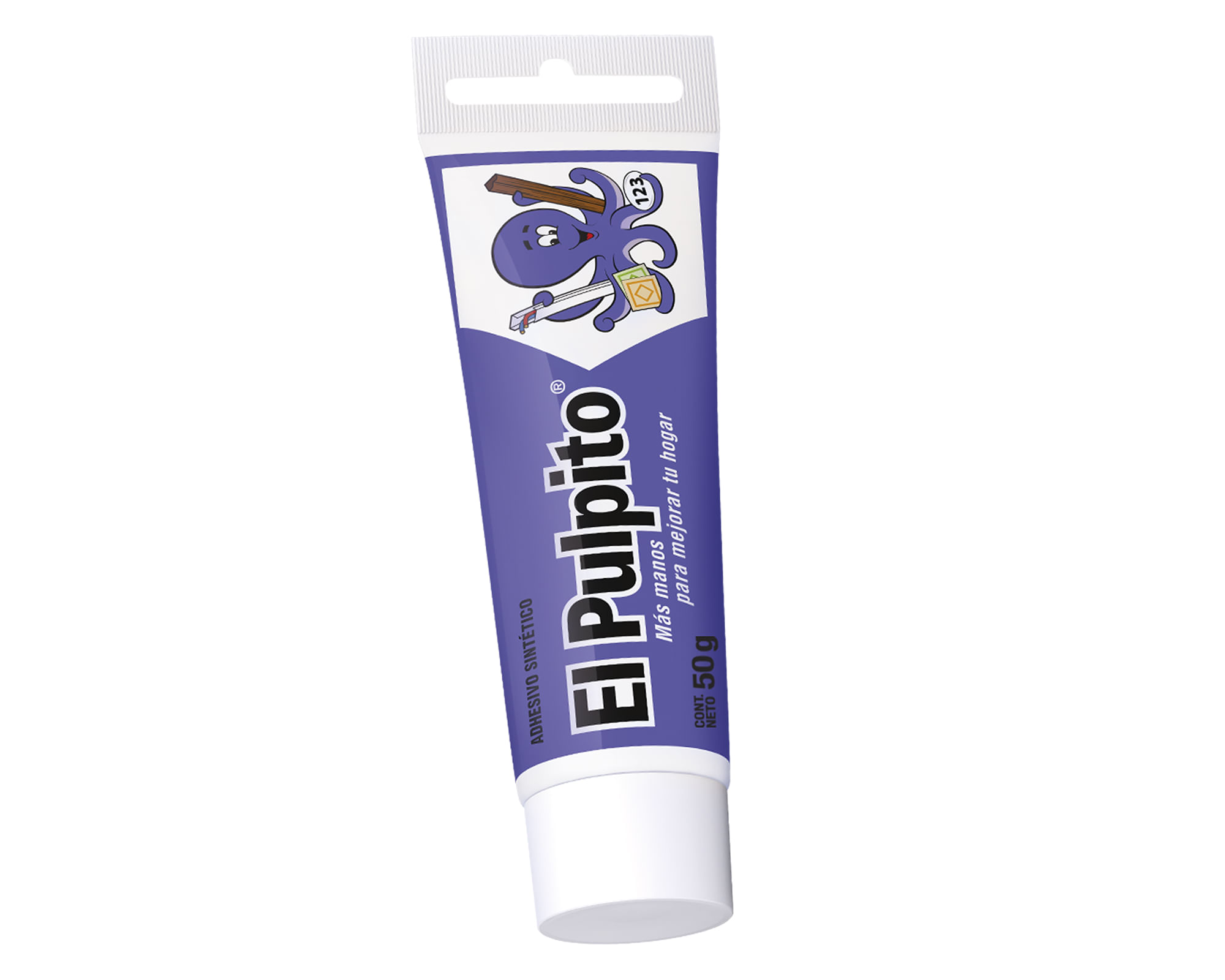 Adhesivo sintético 50 gramos morado