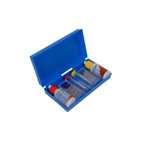 Kit básico test ph cloro piscinas Deep Blue