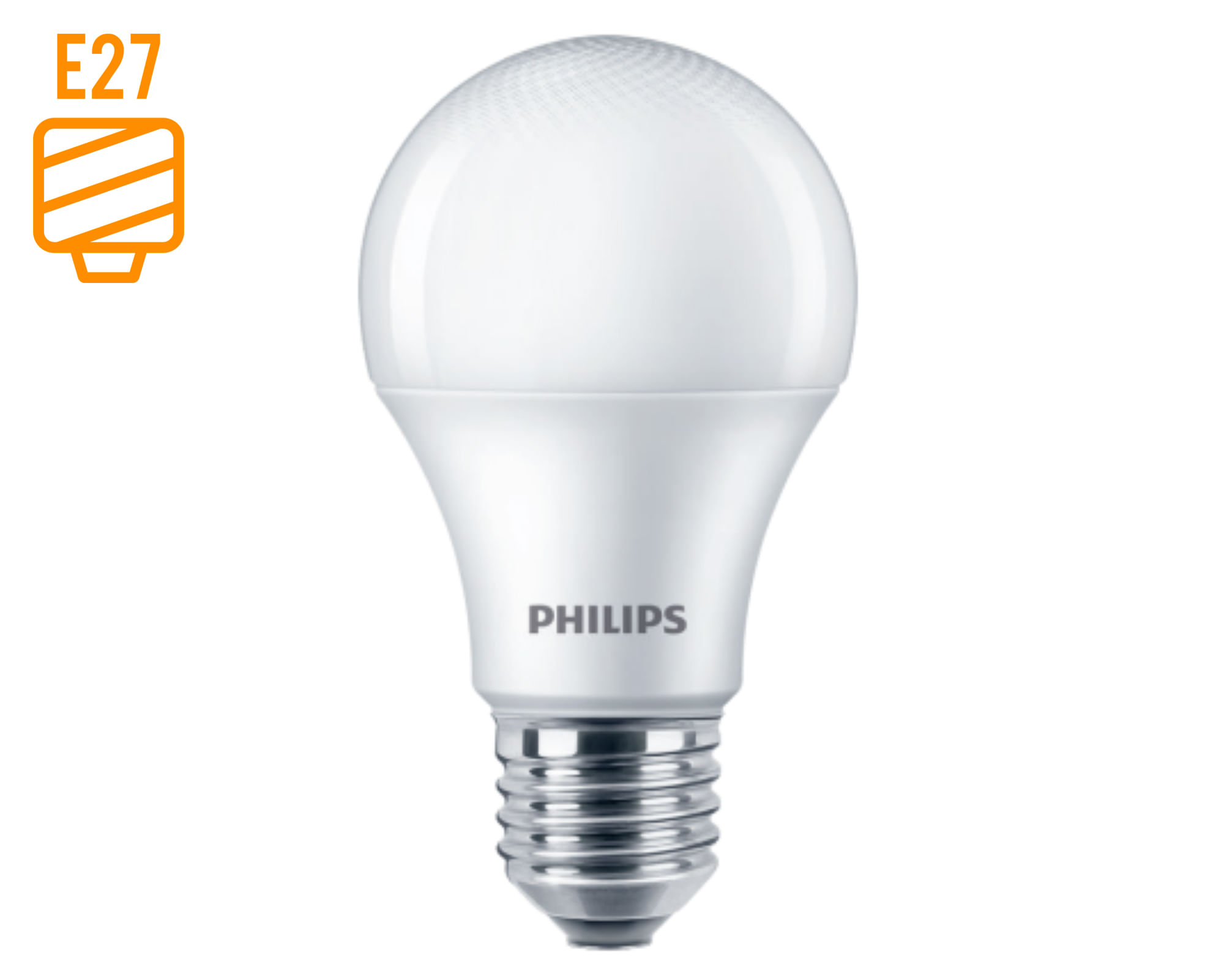 Ampolleta led 8W E27 luz cálida EcoHome
