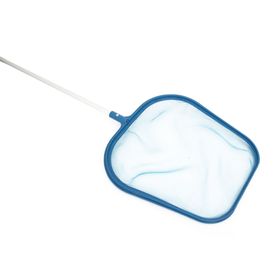 Red plana limpieza piscina con pértiga aluminio Deep Blue