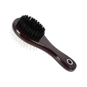 Cepillo doble mascotas madera Pet's fun