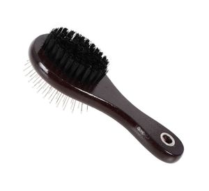 Cepillo doble mascotas madera Pet's fun