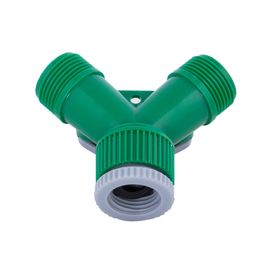 Adaptador de 2 vías con válvula plástico. Roots