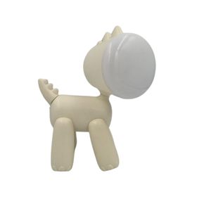 Lámpara infantil 5 V luz cálida Dinosaurio beige claro
