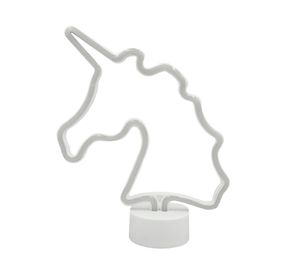 Figura neón 5V luz led Unicornio