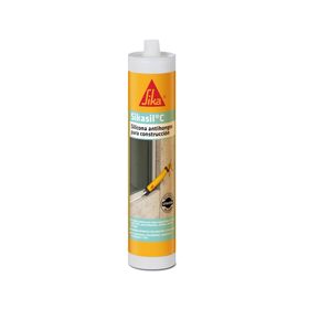 Sellador de silicona neutra 280 ml Sikasil C blanco Sika