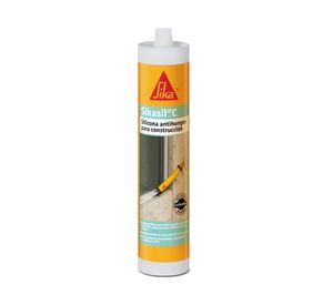 Sellador de silicona neutra 280 ml Sikasil C blanco Sika