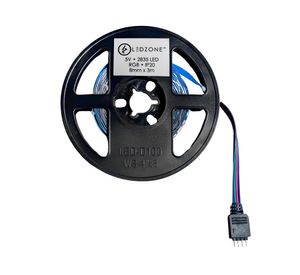 Cinta led 5V luz RGB usb