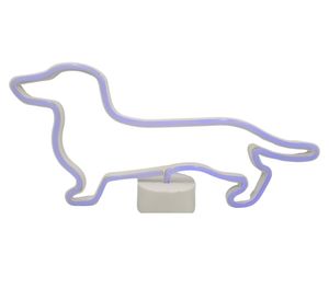 Lámpara infantil 5 V luz led Dog blanco