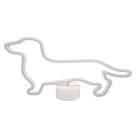Lámpara infantil 5 V luz led Dog blanco