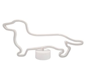 Lámpara infantil 5 V luz led Dog blanco