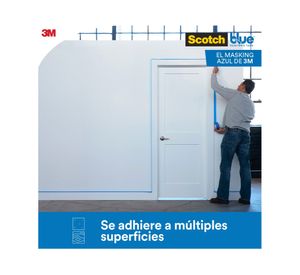 Cinta de tela Masking Blue 36 mm x 54.8 m azul