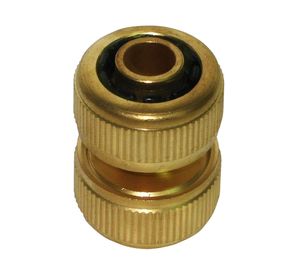 Unión 1/2 manguera bronce Roots