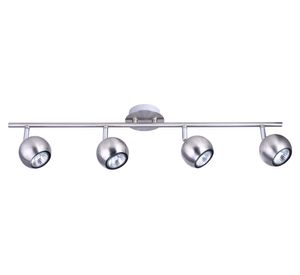 Spot 4L GU10 plateado Abitare