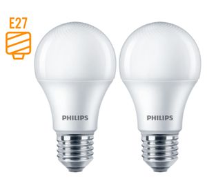 Ampolleta led 8W E27 luz cálida EcoHome 2 un