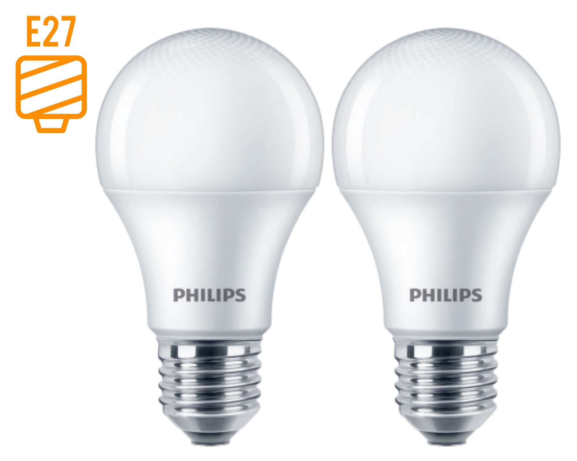 Ampolleta led 8W E27 luz cálida EcoHome 2 un