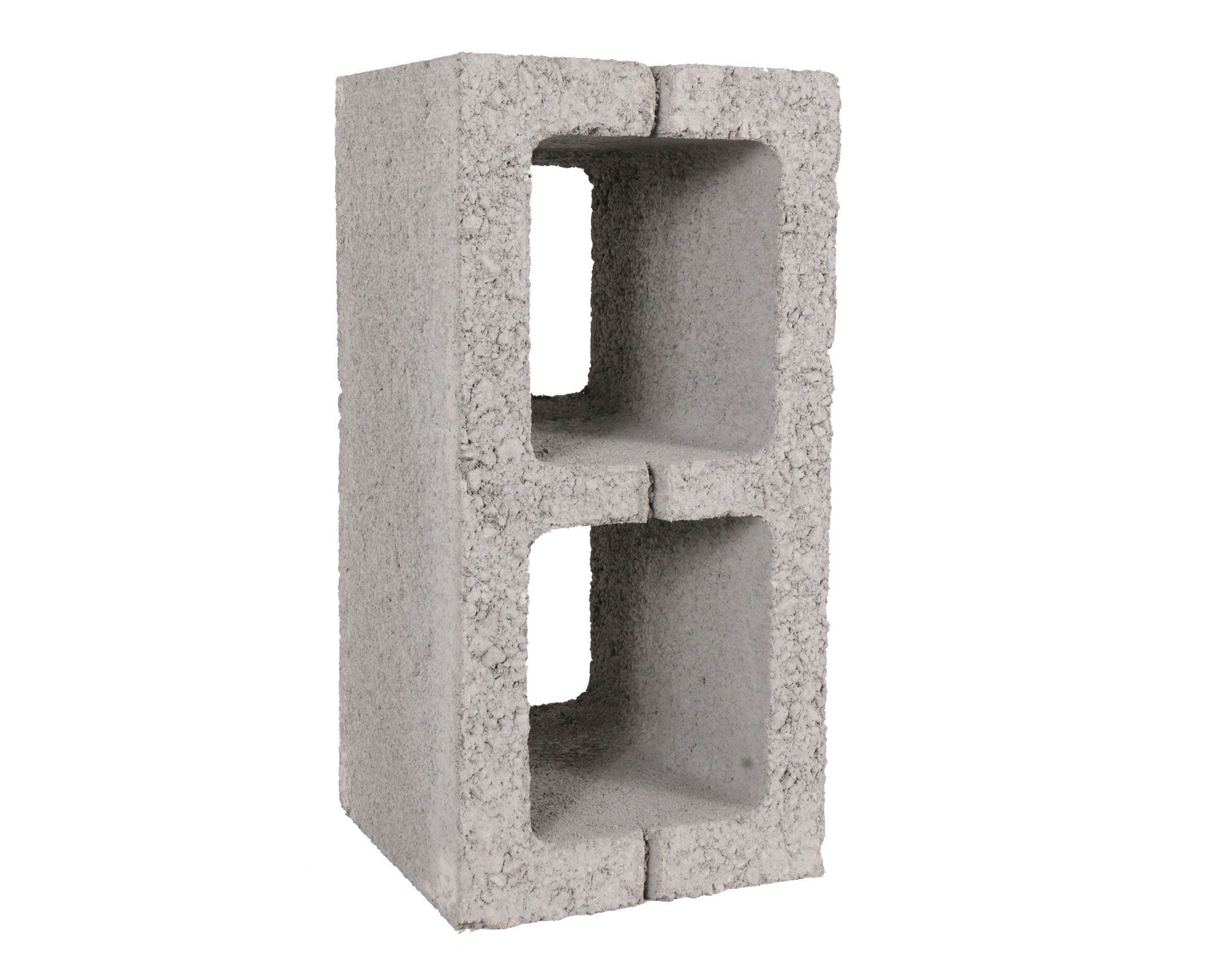 Bloque de hormigón 19x19x39 cm liso Grau