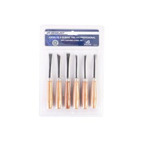 Juego de gubias 160 mm 6 unidades Robust