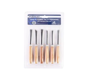 Juego de gubias 160 mm 6 unidades Robust