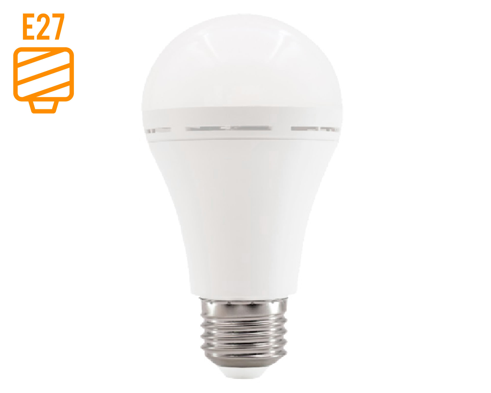 Ampolleta Emergencia 9 W E27 luz fría