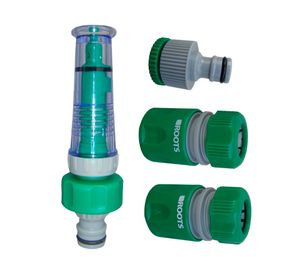 Regador 2 acoples 1/2'' y adaptador 1/2''-3/4''