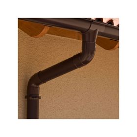 Abrazadera tubo de bajada PVC