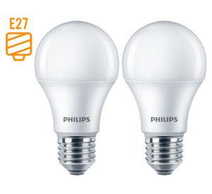 Ampolleta led 13W E27 luz fría EcoHome 2 un