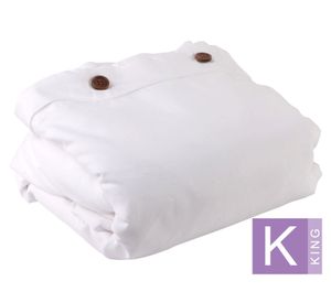 Funda de plumón king blanco Cotidiana
