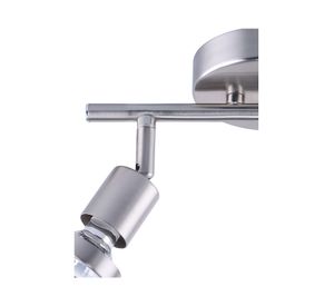 Spot 2L GU10 níquel Abitare