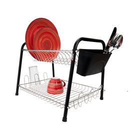 Secaplatos Mercury negro mate 2 niveles