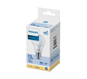 Ampolleta led 13W E27 luz cálida EcoHome