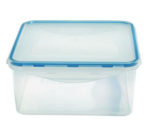 Hermético cuadrado 2,4 litros cierre lock