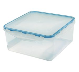 Hermético cuadrado 2,4 litros cierre lock