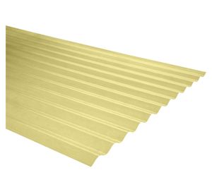 Plancha fibra de vidrio ondulada 0.5x850x3000 mm