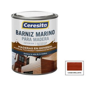 Barniz marino brillante 1/4 galón