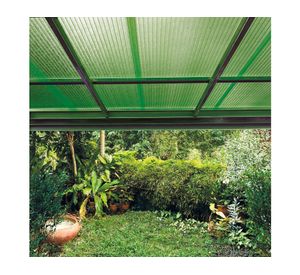 Plancha fibra de vidrio ondulada 0.5x850x3000 mm